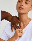 Bague Annemette Pilgrim (Or ou Argent) - Ex - voto
