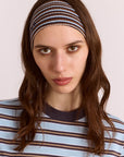 Bandeau à Cheveux Orianna Damson Madder - Ex-voto