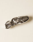 Barrette Texturée Argent Nar'sha - Ex - voto