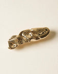 Barrette Texturée Dorée Nar'sha - Ex - voto