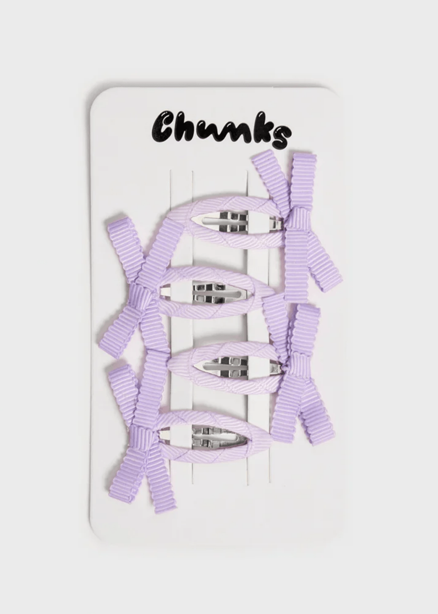 Barrettes Petites Boucle Chunks - Ex - voto