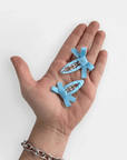 Barrettes Petites Boucle Chunks - Ex - voto