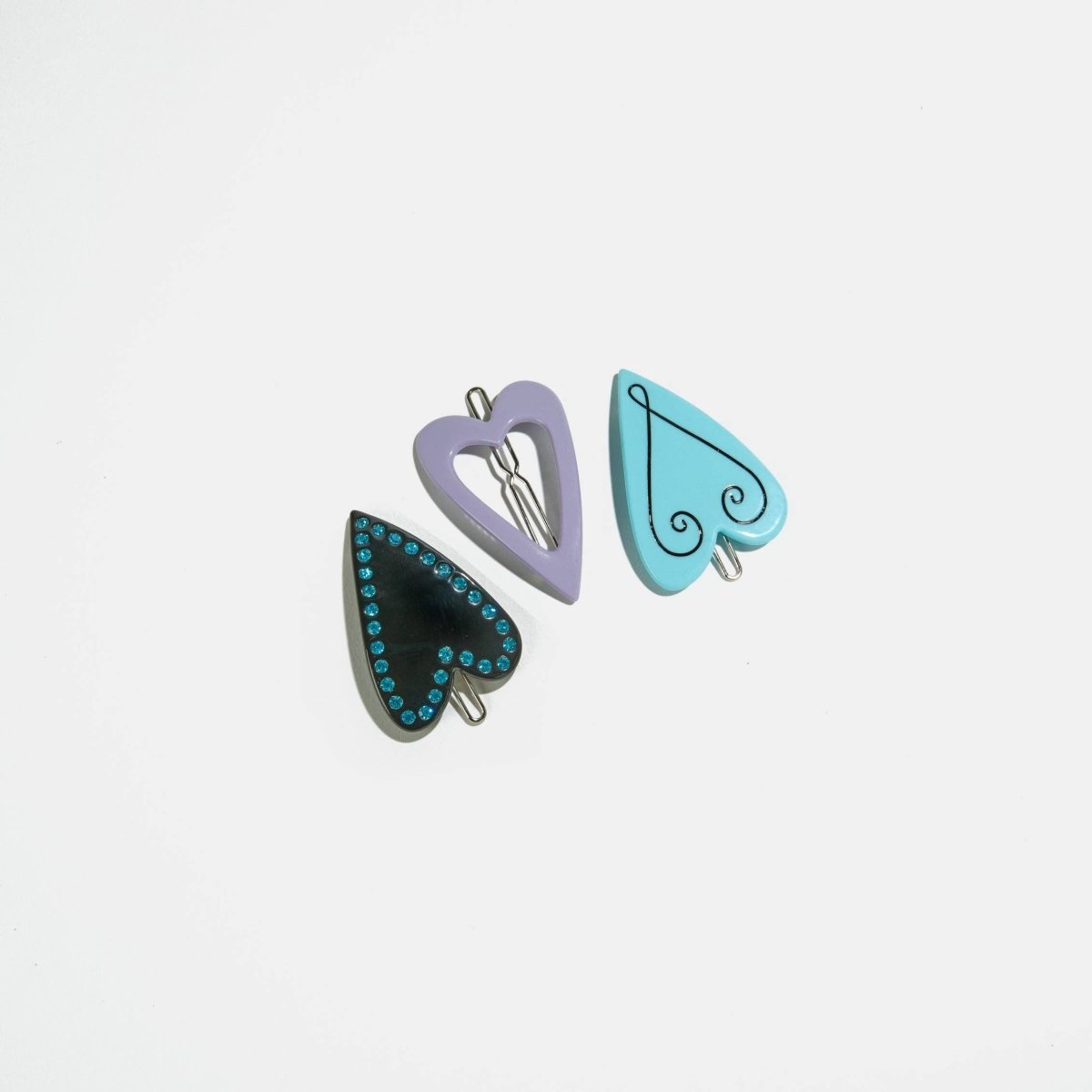 Barrettes Sweetheart Paquet de 3 Chunks - Ex - voto