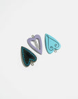 Barrettes Sweetheart Paquet de 3 Chunks - Ex - voto