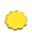Rosha L. Daisy Amber Coasters (Set of 4)