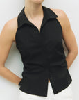 Blouse Cambria Noire Mod Ref - Ex - voto