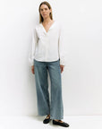 Blouse Terra Blanche All Row - Ex - voto
