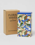 Boîte à Café Floral Waves WRAP - Ex-voto