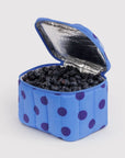 Boîte à Lunch Puffy Baggu Blue Polka Dot - Ex-voto