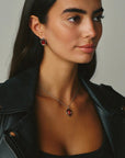Boucle d'oreilles Bordeaux Twenty Compass - Ex - voto