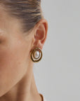 Boucle d'oreilles Palma 20 Compass (Or ou Argent) - Ex - voto