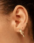 Boucles d'oreilles Alyssa Pilgrim (Doré ou argenté) - Ex - voto