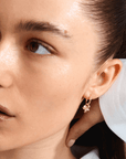 Boucles d'oreilles Anneaux Charmaine Pilgrim (Or ou Argent) - Ex - voto