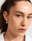 Boucles d'oreilles Anneaux Charmaine Pilgrim (Or ou Argent) - Ex - voto