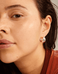 Boucles D'oreilles Anneaux Chunky Ioanna Pilgrim (Or ou Argent) - Ex - voto
