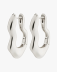 Boucles D'oreilles Anneaux Chunky Loulia Pilgrim (Or ou Argent) - Ex - voto