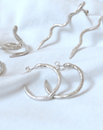 Boucles d'oreilles Anneaux Snakes Bilak - Ex - voto