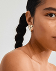 Boucles d'oreilles Annemette Pilgrim (Or ou Argent) - Ex - voto