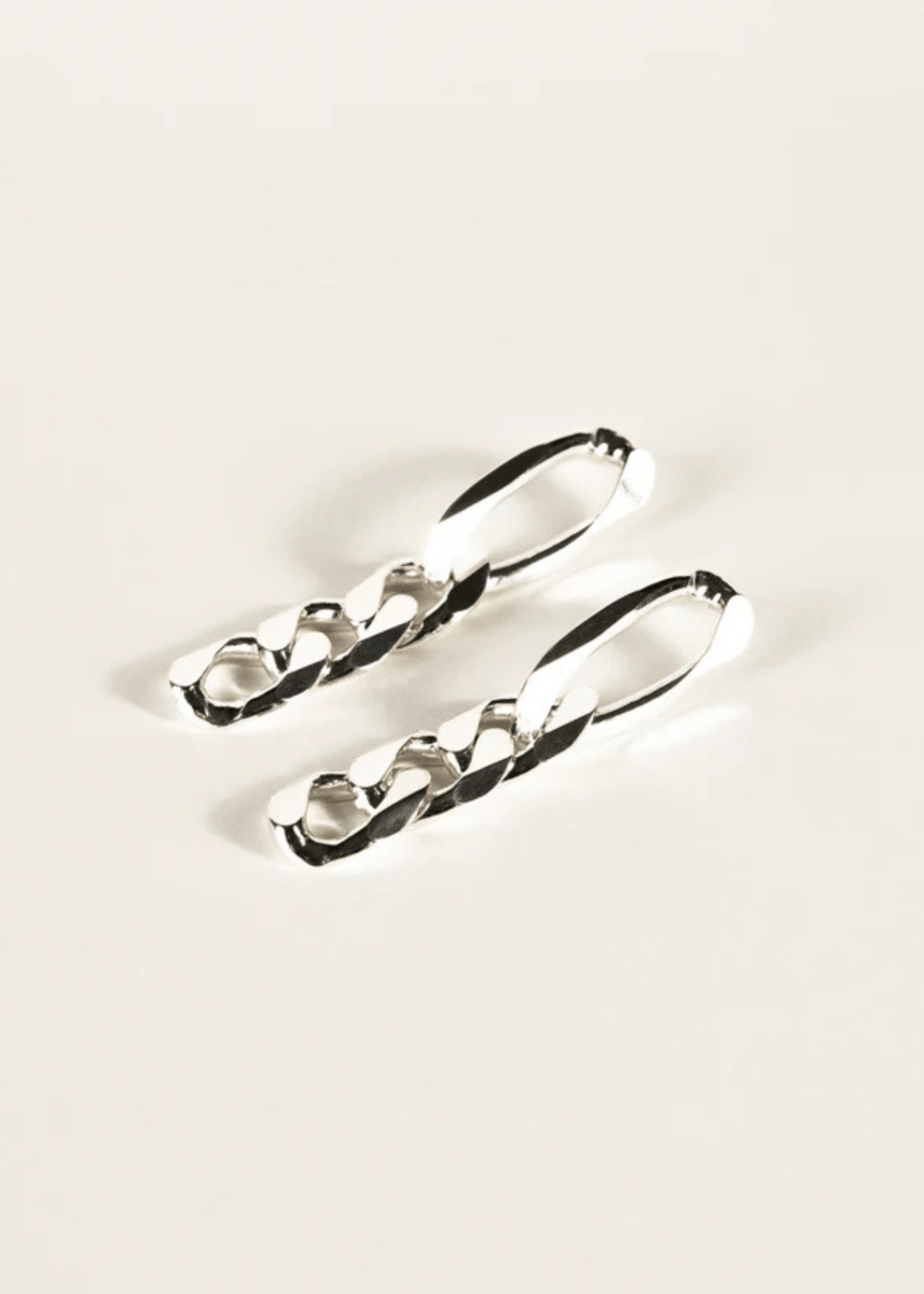 Boucles d'oreilles Chaîne Argent Sarah Bijoux - Ex - voto