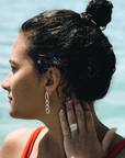 Boucles d'oreilles Chaîne Argent Sarah Bijoux - Ex - voto