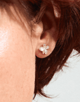 Boucles d'Oreilles Charmaine Pilgrim (Or ou Argent) - Ex - voto