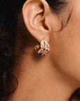Boucles d'oreilles Eclipse Pilgrim (Or ou Argent) - Ex - voto