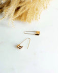 Boucles d'oreilles Épingle de Sureté Sid Peter & June - Ex - voto