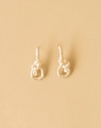 Boucles d'oreilles Grands Noeuds Argent La Manufacture - Ex - voto