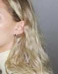 Boucles d'oreilles Halo Argent Tabac Adda Studio - Ex-voto