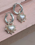 Boucles d'Oreilles Heart Drops Melrai - Ex - voto
