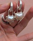 Boucles d'Oreilles Heart Drops Melrai - Ex - voto