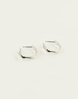 Boucles d'Oreilles Moyens Hoops Filé Argent Sarah Bijoux - Ex-voto