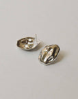 Boucles d'Oreilles Ovales Texturées Argent Nar'sha - Ex - voto