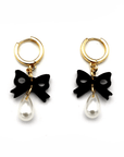 Boucles d'Oreilles Perle et Boucle Dconstruct SOLDE - Vente finale - Ex - voto