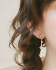 Boucles D'oreilles Perlées Doubles Marguerite La Manufacture - Ex - voto