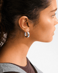 Boucles d'oreilles Phase Moyens Anneaux Pilgrim (Or ou Argent) - Ex - voto