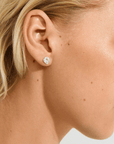 Boucles d'Oreilles Studs Sense Pilgrim (Or ou Argent) - Ex - voto