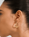 Boucles d'oreilles Unfold Pilgrim (Or ou Argent) - Ex - voto