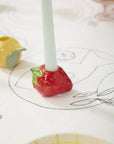 Bougeoir Fraise AD - Ex - voto