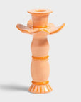 Bougeoir Posy Orange &k - Ex - voto