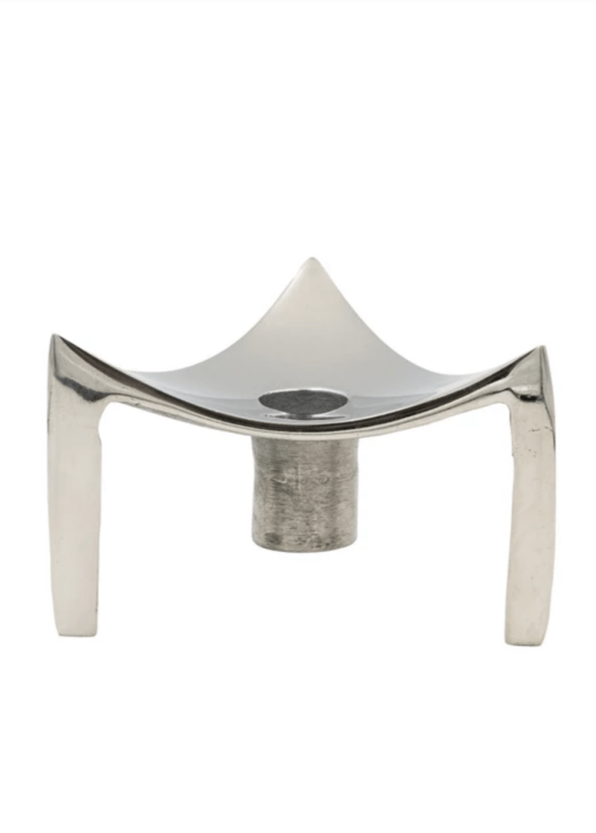 Bougeoir Triangulaire Chrome Bloomingville - Ex - voto