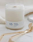 Bougie crépitante Flambette 05 - Figue + Cyprès 4oz - Ex - voto