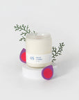 Bougie crépitante Flambette 05 - Figue + Cyprès 8oz - Ex - voto