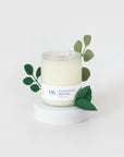 Bougie crépitante Flambette 06 - Eucalyptus + Menthe 8oz - Ex - voto