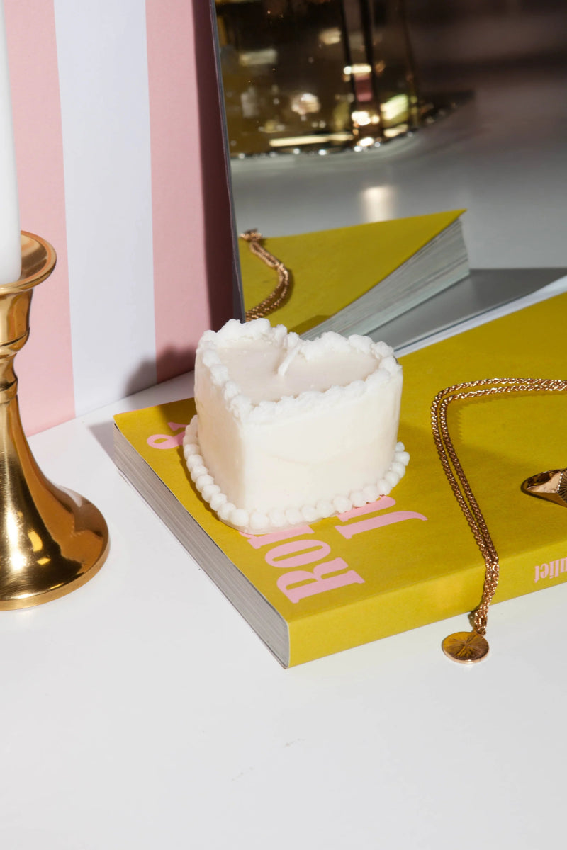 Bougie Gâteau Blanc DOIY - Ex - voto