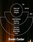 Bougie Pf Candle co Alchemy Enoki Cedar - Ex - voto