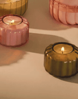 Bougie Ripple Glass Paddywax 4.5oz (Plusieurs parfums disponibles) - Ex - voto