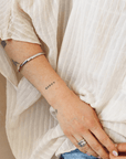 Bracelet Cuff Argent Horace - Ex - voto