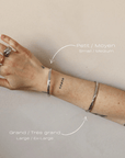 Bracelet Cuff Argent Horace - Ex - voto