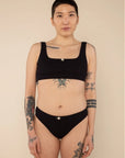 Bralette col Carré NLT Noir - Ex - voto